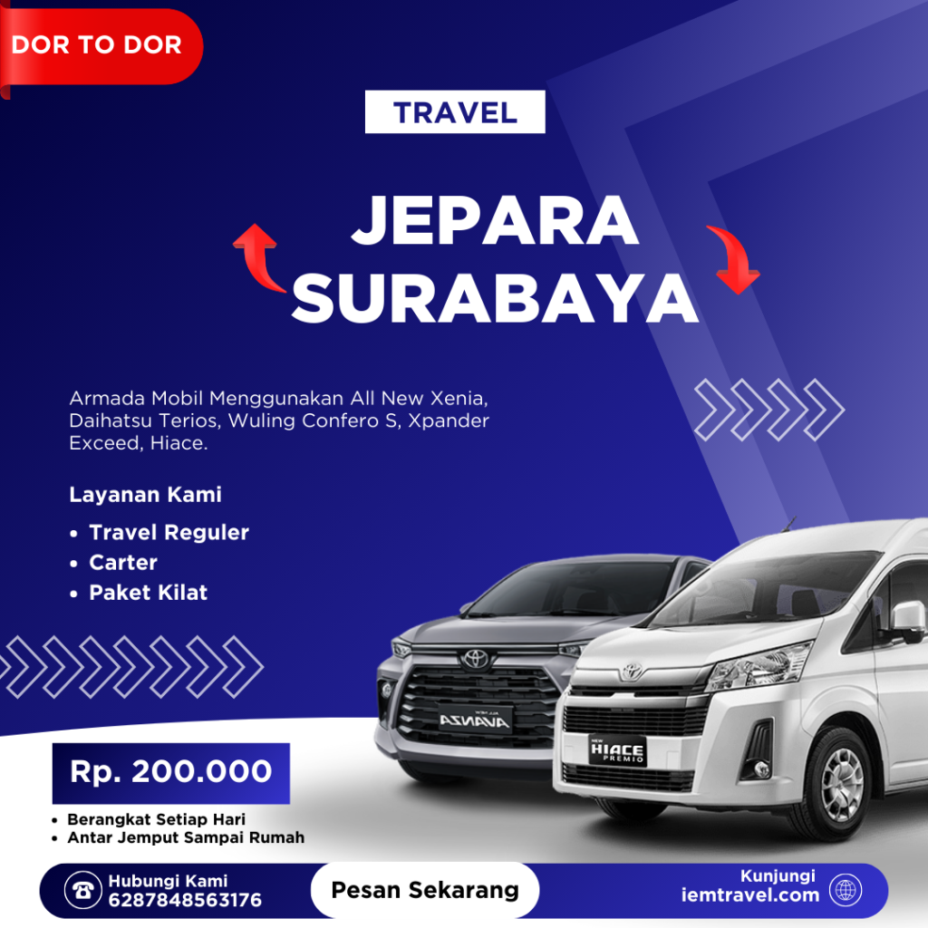 Travel Jepara Surabaya