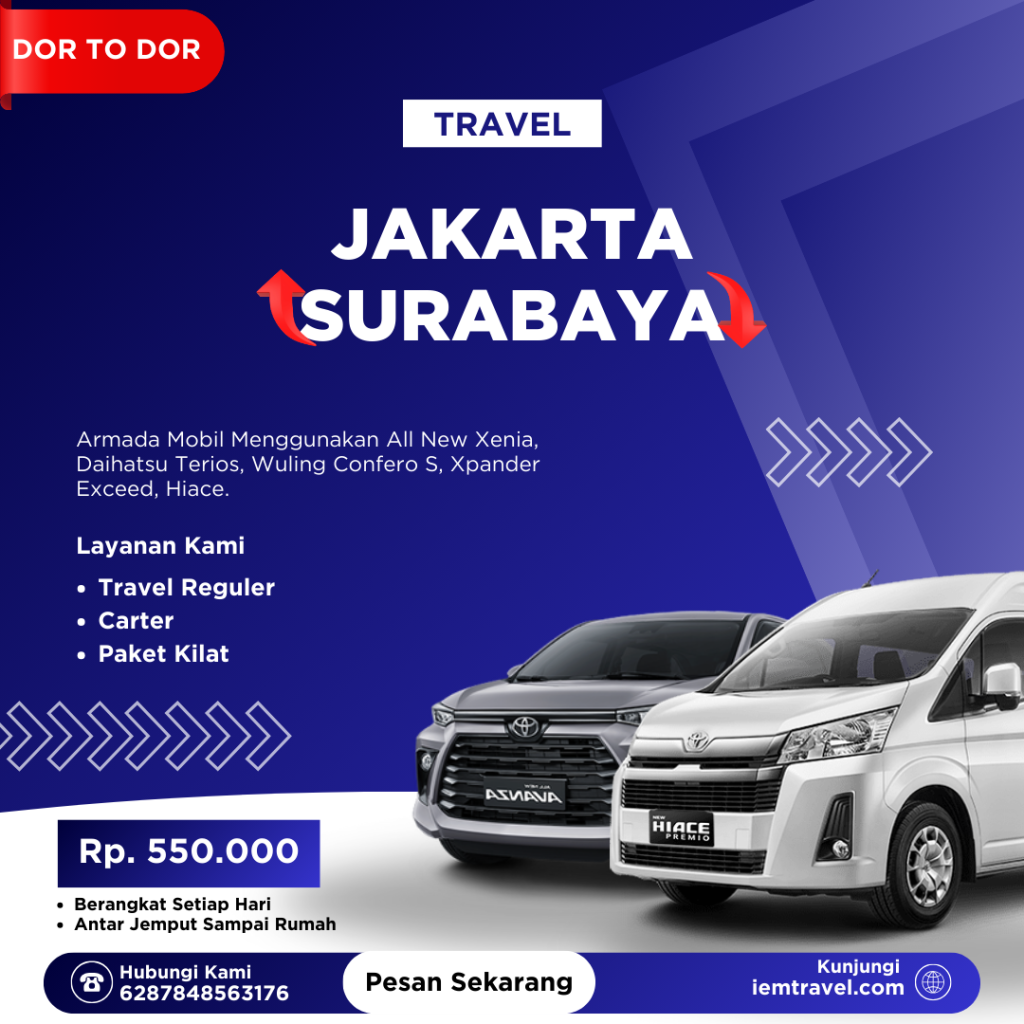 Travel Jakarta Surabaya – Full Tol