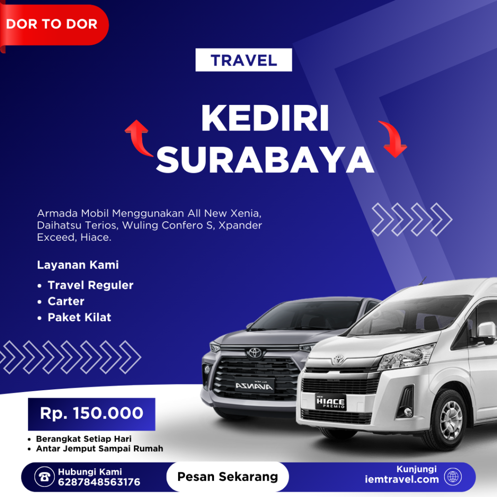 Travel Kediri Surabaya