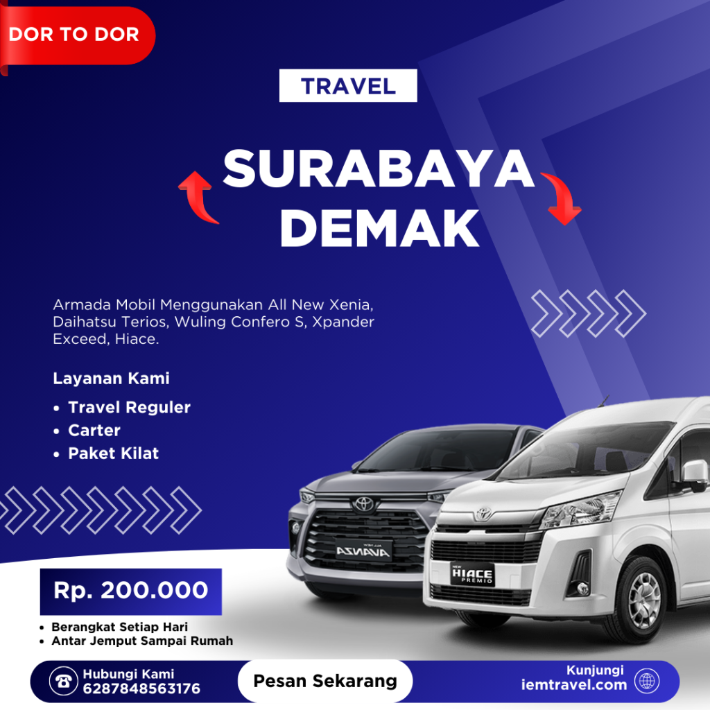 Travel Surabaya Demak