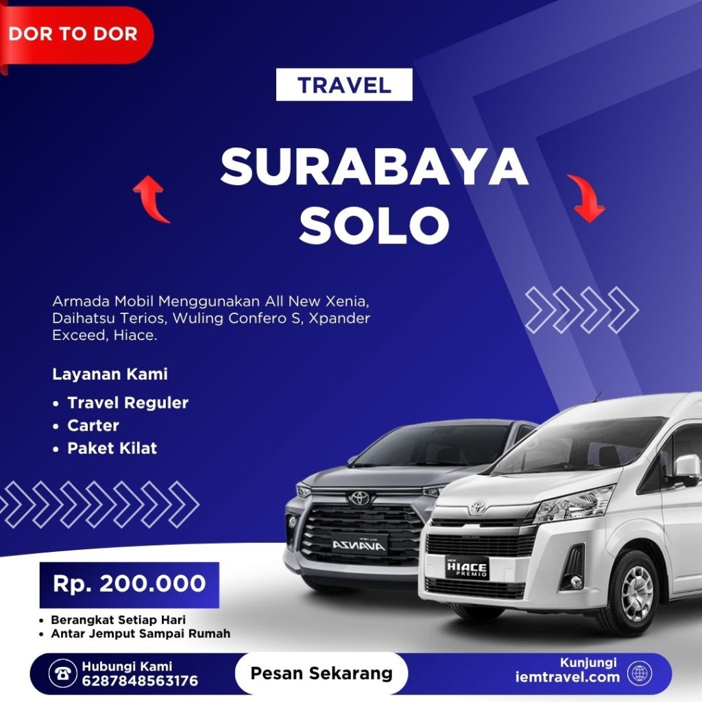 Travel Surabaya Solo